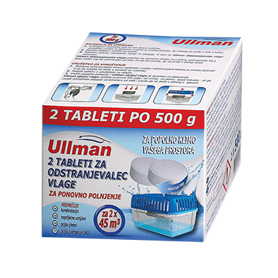 ULLMAN TABLETE ZA ODSTRANJEVANJE VLAGE 2X500 g